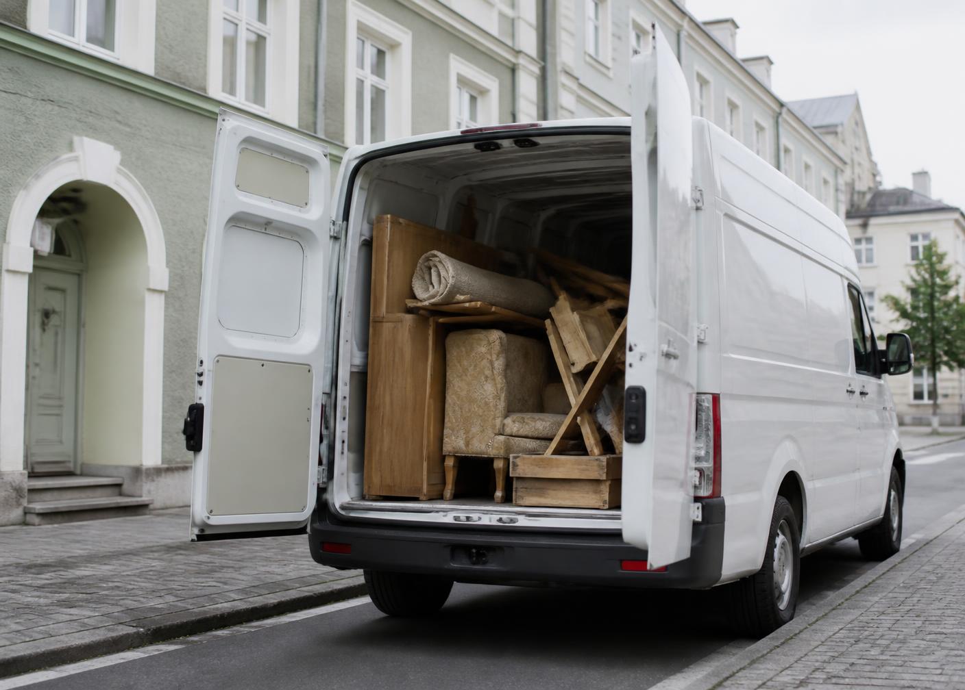 PRÜGIABI24 mikrobuss korteri prügi ja mööbli äraveol
